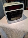 Soundesign Playback Model 3833. White. Am/food/cassette/alarm. Works. Is.. Fixed Price $12.00.