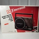 Emerson PM3912 Radio Vintage Multi-band Receiver Weather/ Tv/ Am/ Fm/ Ac/ Dc. Fixed Price $19.99.