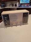 Rare Vintage Admiral Y3603N White Clock Radio Am/fm. Fixed Price $29.95.