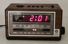 General Electric Vintage Alarm Clock Am/fm Radio Model 7-4601A With Woodgrain. Fixed Price $34.99.