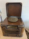 Vintage Sears And Roebuck 1941 Silvertone Radionet Record Player W. Fixed Price $56.25.
