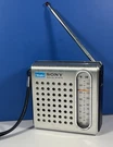 Vintage Sony TFM-3950W Am/fm Weather Portable Transistor Radio W/headphone Jack. Fixed Price $37.99.