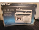 Stewart Am/fm Cassette Tape Deck Radio ST-1061 Works. Fixed Price $30.00.