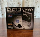 New Vtg Touch Of Stereo General Electric Am/fm Headset Radio 7-1900. Fixed Price $75.00.