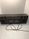Montgomery Ward Portable Stereo/boombox -dual Tape Deck- Fully Operational. Fixed Price $45.00.