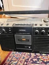 Sony CF-560S Stereo Cassette Recorder, Portable Boombox From The 1970S. Fixed Price $139.00.