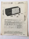 Vintage 1956 Clock/ Radio Models 911,912,913 Photofact Booklet. F.. Fixed Price $8.00.