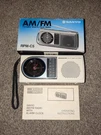 Sanyo RPM-C5 Am/fm 2 Band Quartz Clock Radio Alarm Mint Ivory Color. Fixed Price $55.00.
