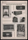 1929 Kolster Amrad Freshman Fada Day Fan Crosley Radio Photos Vintage Print. Fixed Price $19.95.
