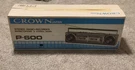 Vtg Crown Japan Stereo Radio Recorder Magnetophone P-600 Nos.. Fixed Price $260.96.