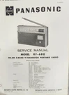 Panasonic RF-680 Am/fm Two-band 9-TRANSISTOR Radio Service Manual. Fixed Price $15.00.