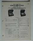 General Electric Model C410 C411 Radio Receiver Manual 1953. Fixed Price $10.88.
