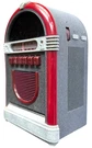 Vintage Popworks Jukebox Am/fm Portable Radio Model 1-9873 Great!. Fixed Price $29.99.