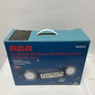 Rca RS2035 Cd R/rw Stereo Radio Tuner Speakers Remote Sealed New Old Stock. Fixed Price $90.00.