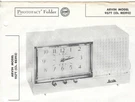1956 Arvin 957T Am Tube Clock Radio Photofact Service Manual Receiver RE393. Fixed Price $11.04.