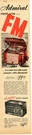 1948 Small Print Of Admiral 6R10 Fm Radio Phonograph & 5R11 Extra. Fixed Price $9.99.