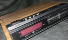 Vintage General Electric Woodgrain Alarm Clock Radio Model 7-4630D Tested. Fixed Price $20.00.