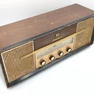 Delmonico TFM-99 Tube Am Tabletop Radio Vintage Jvc Victor Japan 1960'S Mcm. Fixed Price $39.95.