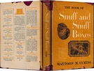 Book Of Snuff & Boxes Mattoon M. Curtis Hardcover 1935 Photos T/o 127009. Fixed Price $6.66.