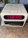 Lloyds Clock Radio CR201 Vintage Cube Am/fm Cassette Player Beige. Fixed Price $23.99.