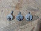 Set Of 3 Motorola 8FM21 Tube Radio Chassis Mounting Screws W/ Washers. Fixed Price $13.50.