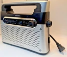 Radioshack Cat. No. 12-889 Am/fm/wx Weather Portable Analog Tested Working. Fixed Price $25.11.
