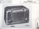 Coronado 43-8240 & 43-8241 Radio Photofact. Fixed Price $5.50.