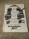 Vintage 1971 Zenith Radio Fm/am A424 RB57Y C472W RC25 RB21 Print 1970S. Fixed Price $7.99.