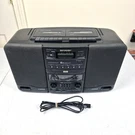 Sharp WQ-CH600 Portable Cd Changer Stereo Partially Working Needs New Laser. Fixed Price $29.99.