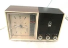 Vintage Panasonic Clock Radio Model RC-7538, 1965. Fixed Price $39.00.