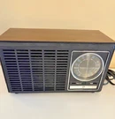 General Electric 7-4110A Am/fm Radio Walnut Grain Vintage 1970S Retro. Fixed Price $20.00.