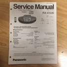Original Panasonic Service Manual For Rx Model Radio Cassette Players Select One. Fixed Price $7.98.