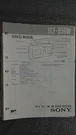 Sony ICF-850W Service Manual Original Book 4 Band Receiver Am Fm Tv Weather. Fixed Price $19.98.
