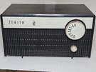 Vintage Zenith Tube Radio Am Model 5F05 Brown Tested Comes On Needs Antina.. Fixed Price $39.98.