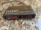 Vintage Digital Clock Radio Model 7-4612A Woodgrain Tested & Working. Fixed Price $24.95.