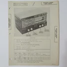 Motorola Models 65T21B Table Top Radio Very First Sams Photofact 1946. Fixed Price $9.45.