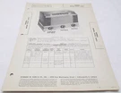 Howard Sams Photofact Folder Federal Model 1030T And 1540T Radio Parts Manual. Fixed Price $14.95.