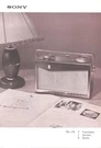Vintage Totsuko Sony TR-72 Transistor Radio Sales Flyer Specifications Jan 1956. Fixed Price $9.99.