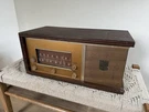 Vintage 1955 Magnavox Am/fm Wooden Tabletop Tube Radio 16 Style Works!. Fixed Price $49.95.