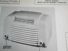 Philco 48-141 & 48-145 Radio Photofact. Fixed Price $6.50.
