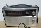 Vintage Rca Model 185E Radio Black. Works Via Plug. Fm Sw Afc. Fixed Price $18.00.