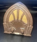 Vintage 1960'S Nobility Mini Cathedral-style Transistor Radio, Hong Kong. Fixed Price $19.99.