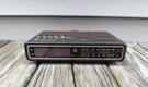 Vintage Woodgrain Digital Alarm Clock Radio Model No. 7-4612B Tested. Fixed Price $24.99.