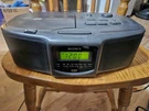 Sony Compact Disc Player Am Fm Clock Radio Dual Alarms ICF-CD800 Tested. Fixed Price $39.99.