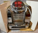 Sounds Of Diners Mini Am/fm Radio Silver Lighted Dial Headphone Jack 7203. Fixed Price $12.00.