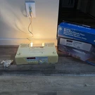 Ge Spacemaker Am/fm Stereo Radio Cassette Player 7-4287 Under Cabinet Light Read. Fixed Price $45.00.