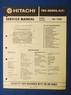 Hitachi TRK-8000H Boombox Service Manual Original Factory Issue The Real Thing. Fixed Price $17.20.