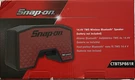 Snap-on CTBTSP861R 14.4V Bluetooth Tws Portable Speaker Red Black Usb Output 10W. Fixed Price $220.00.