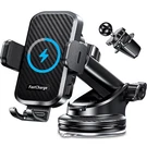 Chgeek Wireless Car Charger With Phone Holder Mount, 15W Fast Charging Auto C.... Fixed Price $37.05.