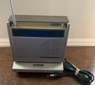 Vintage 1982 Panasonic TR-4060P Bi-sider Tv/ Radio Clock Unique Tested Working. Fixed Price $49.99.